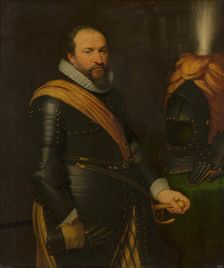 Portrait of an Officer, c1610s. Creator: Jan Anthonisz van Ravesteyn