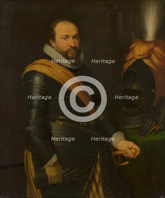 Portrait of an Officer, c1610s. Creator: Jan Anthonisz van Ravesteyn.