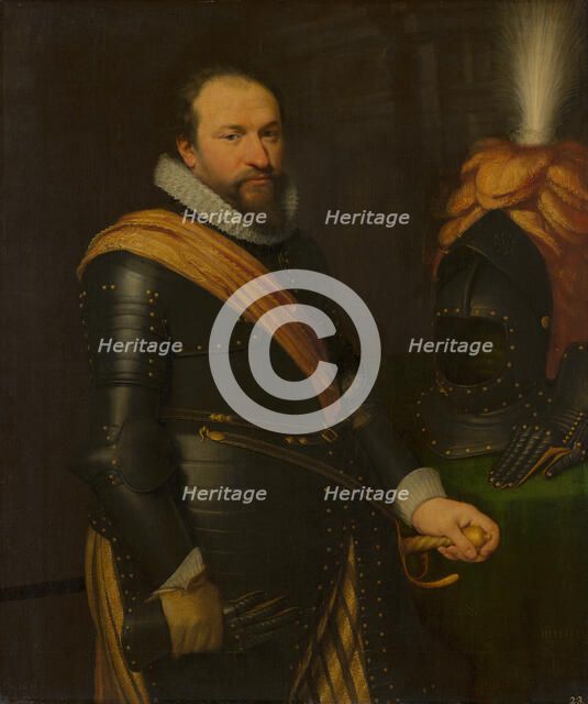 Portrait of an Officer, c1610s. Creator: Jan Anthonisz van Ravesteyn.