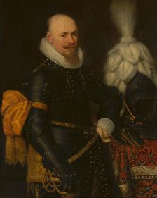Portrait of an Officer, c1610s. Creator: Jan Anthonisz van Ravesteyn