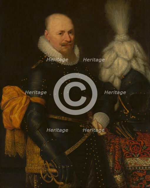 Portrait of an Officer, c1610s. Creator: Jan Anthonisz van Ravesteyn.
