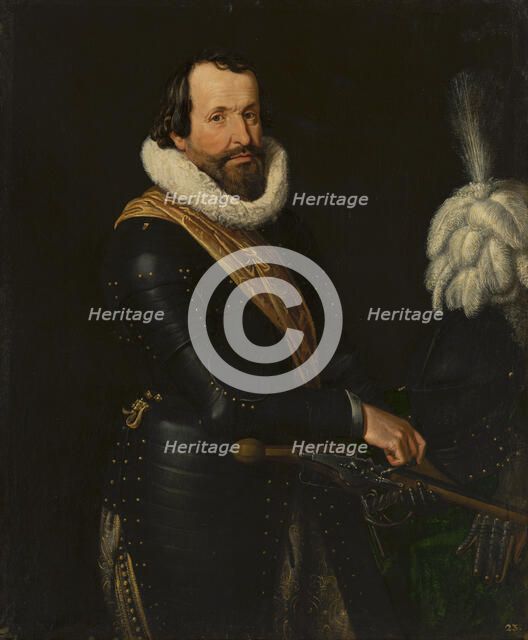 Portrait of an Officer, c1610s. Creator: Jan Anthonisz van Ravesteyn.