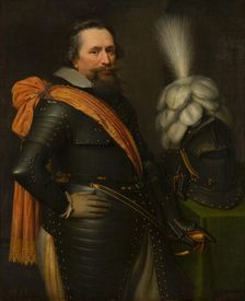 Portrait of an Officer, presumably Anthonis van Utenhoven (d. 1625). Creator: Jan Anthonisz van Ravesteyn