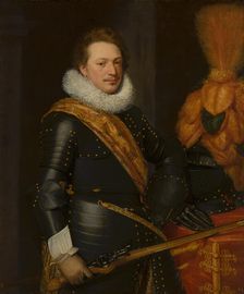 Portrait of an Officer, presumably Walraven IV van Brederode (1596/97-1620), c1610s. Creator: Jan Anthonisz van Ravesteyn