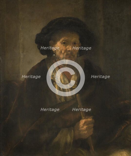 Portrait of an Old Man, 1655. Creator: Rembrandt Harmensz van Rijn.
