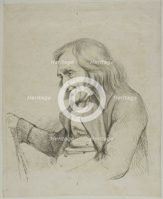 Portrait of an Old Man, 1816. Creator: Vivant Denon.