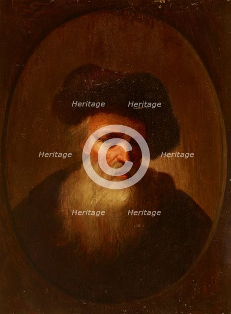 Portrait of an Old Man, 18th century. Creator: Christian Wilhelm Ernst Dietrich.