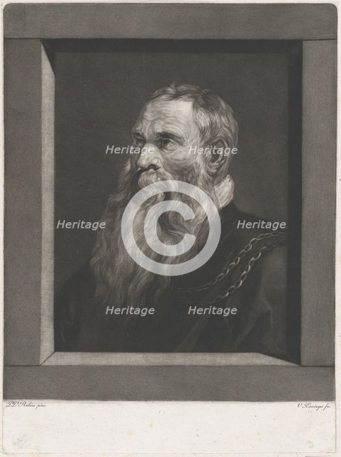 Portrait of an old man with a beard, ca. 1787-1851. Creator: Vincenz Georg Kininger.