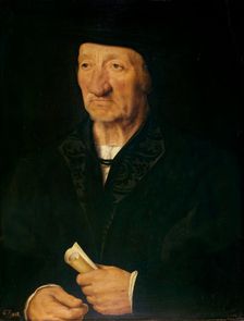 Portrait of an Old Man, between 1525 and 1527. Creator: Joos van Cleve