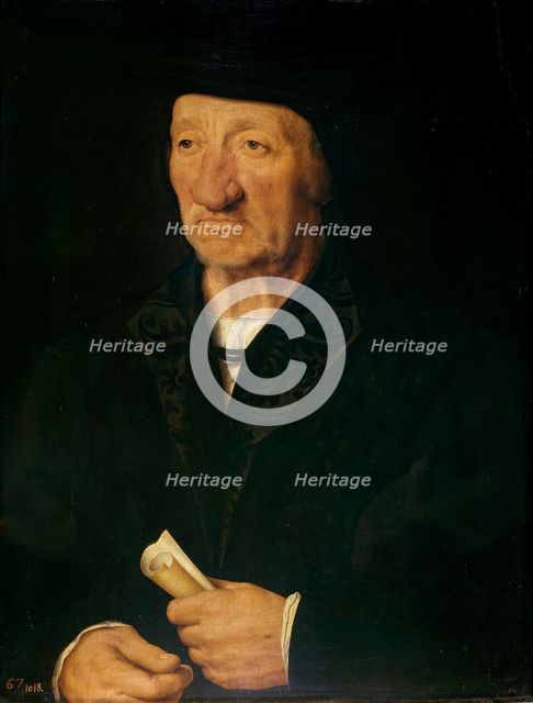 Portrait of an Old Man, between 1525 and 1527. Creator: Joos van Cleve.