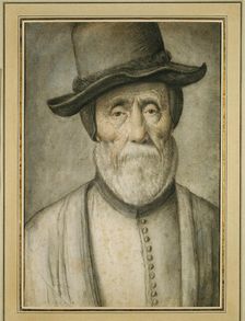 Portrait of an Old Man, c. 1600. Creator: Lagneau
