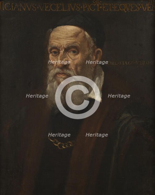 Portrait of an Old Man, c16th century. Creator: Orlando Fiacco.