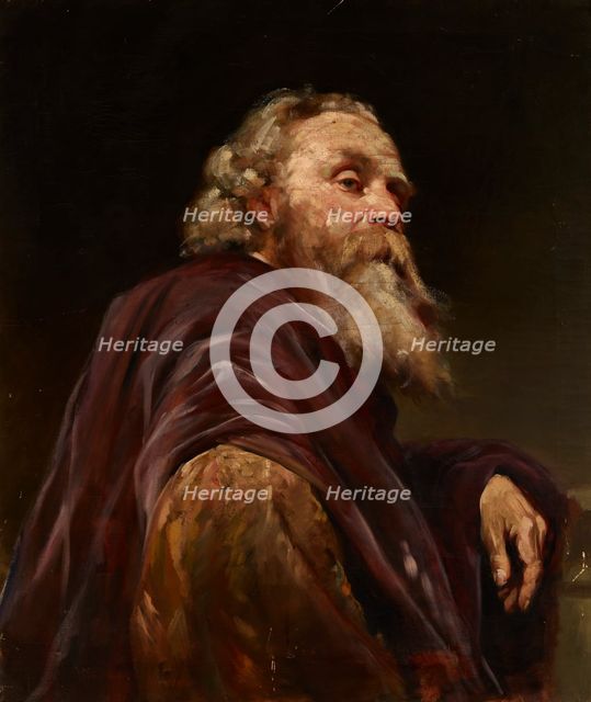 Portrait of an Old Man, c1880. Creator: Wladyslaw Czachorski.