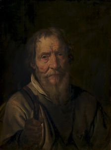 Portrait of an Old Man. Christian Jacobsen Drakenberg (?), 1624-1670. Creator: Karel van Mander III