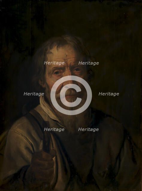Portrait of an Old Man. Christian Jacobsen Drakenberg (?), 1624-1670. Creator: Karel van Mander III.