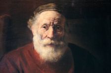 Portrait of an Old Man in Red 17th century. Artist: Rembrandt Harmensz van Rijn