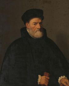Portrait of an Old Man, probably Vercellino Olivazzi, Senator from Bergamo, 1560-1570. Creator: Giovan Battista Moroni