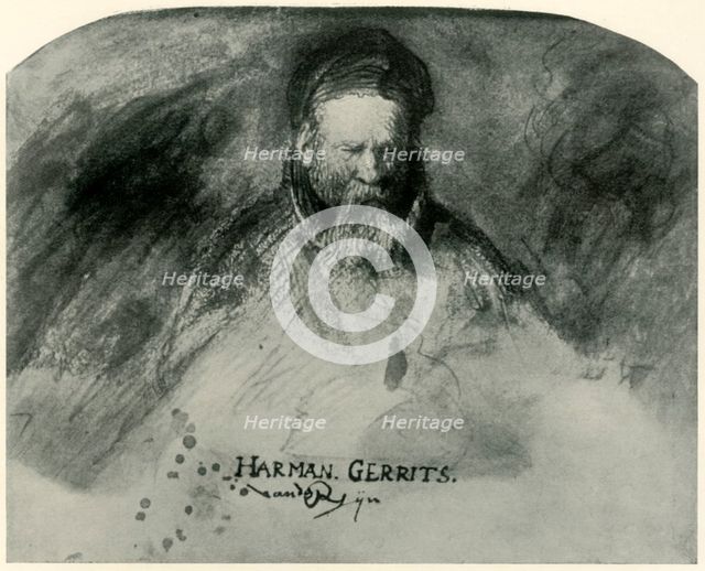 'Portrait of an Old Man (Rembrandt's father)', 1625-1630, (1906). Creator: Unknown.