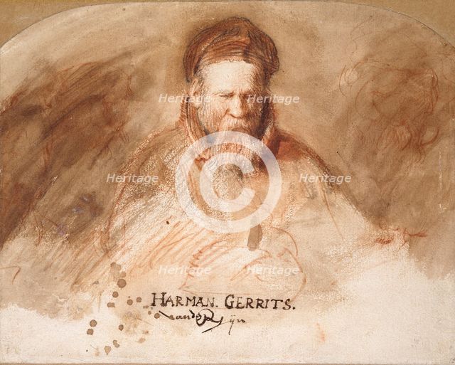 Portrait of an Old Man (Rembrandt's father), 1625-1630. Creator: Rembrandt Harmensz van Rijn.