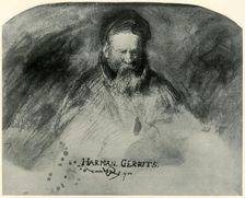 Portrait of an Old Man (Rembrandt's father) 1625-1630, (1906). Creator: Unknown