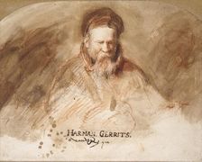 Portrait of an Old Man (Rembrandt's father), 1625-1630. Creator: Rembrandt Harmensz van Rijn