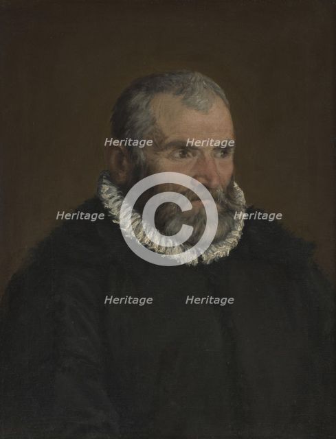 Portrait of an Old Gentleman, between 1570 and 1579. Creator: Jacopo Bassano il vecchio.