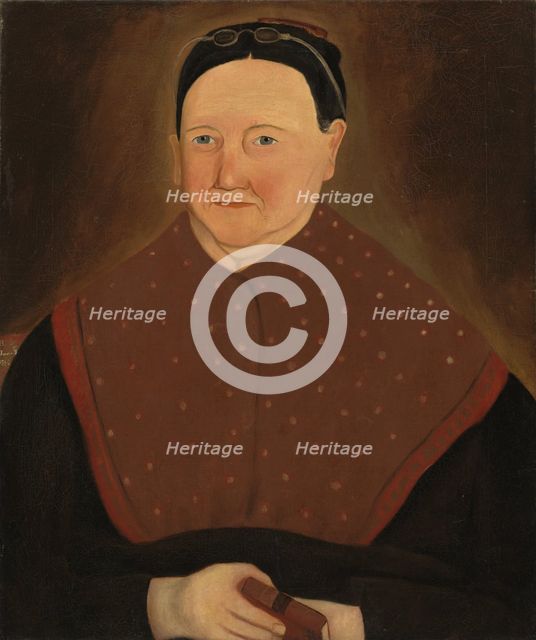 Portrait of an Old Lady, 1848. Creator: J.C. Robinson.
