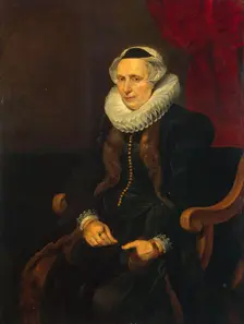 Portrait of an Old Lady Sitting in an Arm-Chair, 1630. Creator: Cornelis de Vos