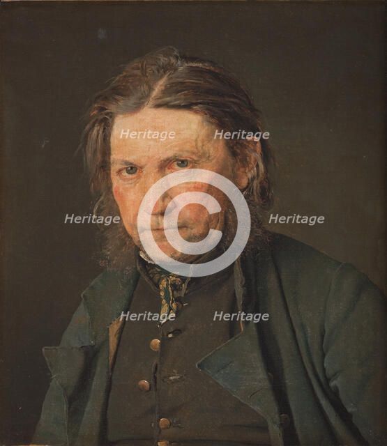 Portrait of an Old Sailor, 1832. Creator: Christen Købke.