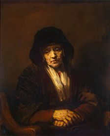 Portrait of an Old Woman, 1654. Creator: Rembrandt Harmensz van Rijn