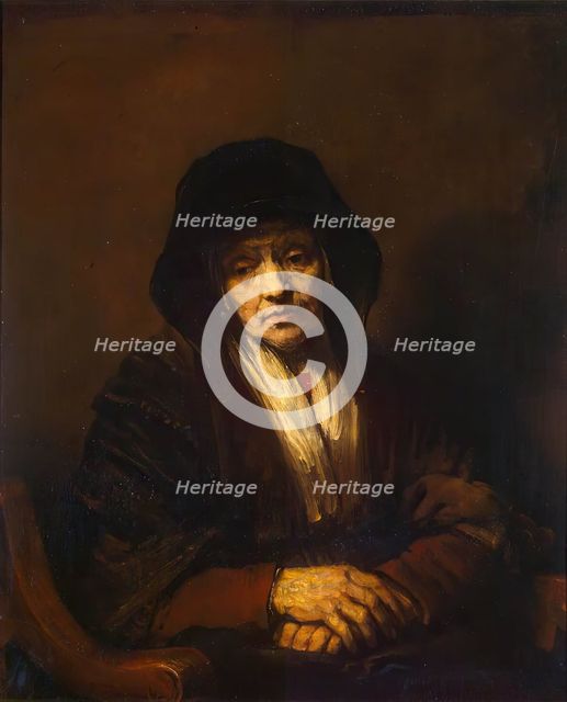 Portrait of an Old Woman, 1654. Creator: Rembrandt Harmensz van Rijn.