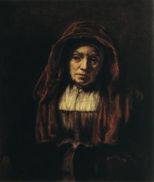 Portrait of an Old Woman 1654. Artist: Rembrandt Harmensz van Rijn