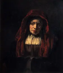 Portrait of an Old Woman 1654. Artist: Rembrandt Harmensz van Rijn