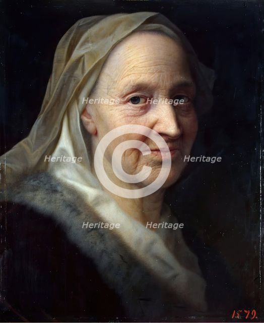 Portrait of an Old Woman, 1750. Creator: Balthasar Denner.