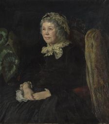 Portrait of an Old Woman, 1887. Creator: Gyda Gram