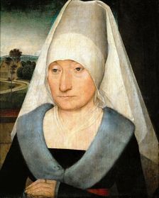 Portrait of an Old Woman, ca 1470-1475. Creator: Memling, Hans (1433/40-1494)