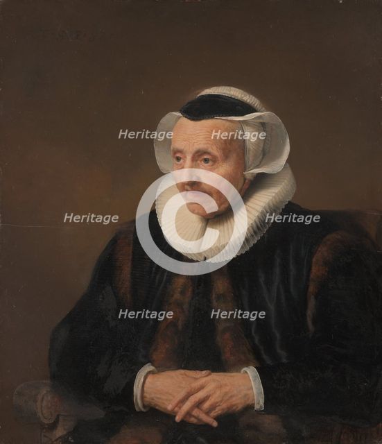 Portrait of an Old Woman. Creator: Style of Jacob Backer (Dutch, second quarter 17th century).