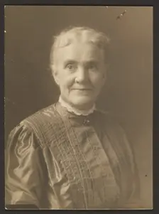 Portrait of an Older Woman with Lace Collar, 1907-1943. Creator: Louis Fleckenstein