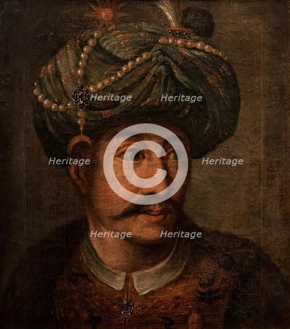 Portrait of an Oriental, (c18th century). Creator: Unknown.