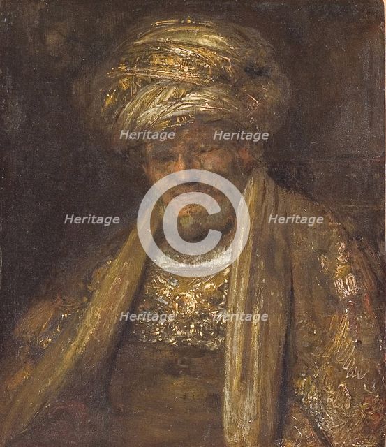 Portrait of an Oriental Man, 1660. Creator: Aert de Gelder.