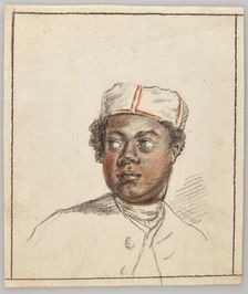 Portrait of an Unidentified Black Servant, about 1775. Creator: Unknown