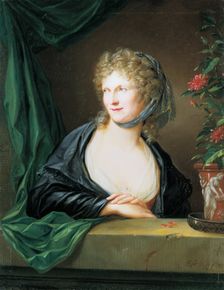 Portrait of an Unknown Woman, 1798. Creator: Friedrich Georg Weitsch