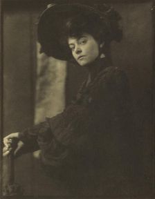 Portrait of an Unknown Woman, 1904. Creator: Gertrude Kasebier
