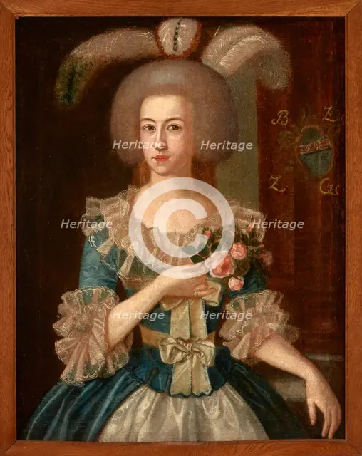 Portrait of an Unknown Woman, between 1790-1805. Creator: Jozef Faworski.