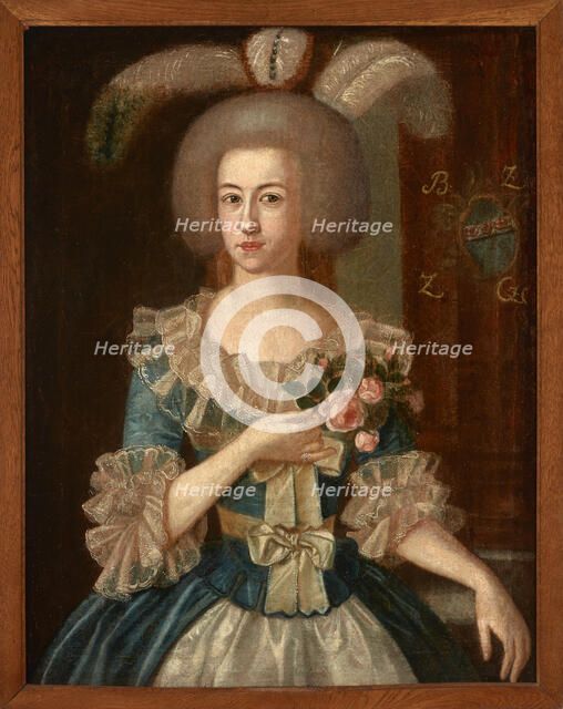 Portrait of an Unknown Woman, between 1790-1805. Creator: Jozef Faworski.