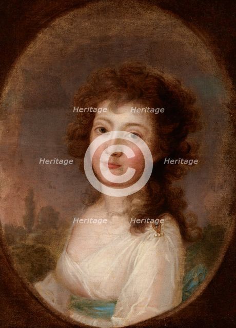 Portrait of an Unknown Woman, c1800. Creator: Jozef Rejchan.