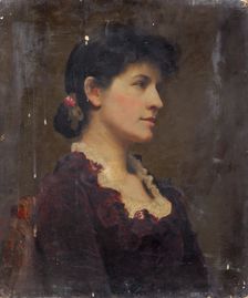 Portrait of an Unknown Woman, c1900s. Creator: Unknown