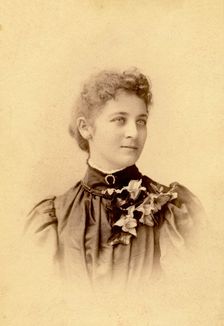Portrait of an unknown young woman. Creator: J.S. Wiley