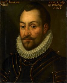 Portrait of an Unknown Count or Officer, possibly Jan the Elder (1535-1606), Count..., c.1609-c.1633 Creator: Anon