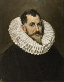 Portrait of an Unknown Gentleman, between 1600 and 1605. Creator: El Greco
